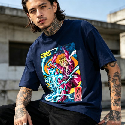 One Piece Sanji Japanese Style Classic Tee
