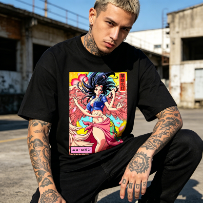One Piece Robin Japanese Style Classic Tee