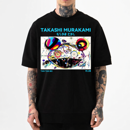 TM Japan Sunflower Panda Japanese Style Classic Tee