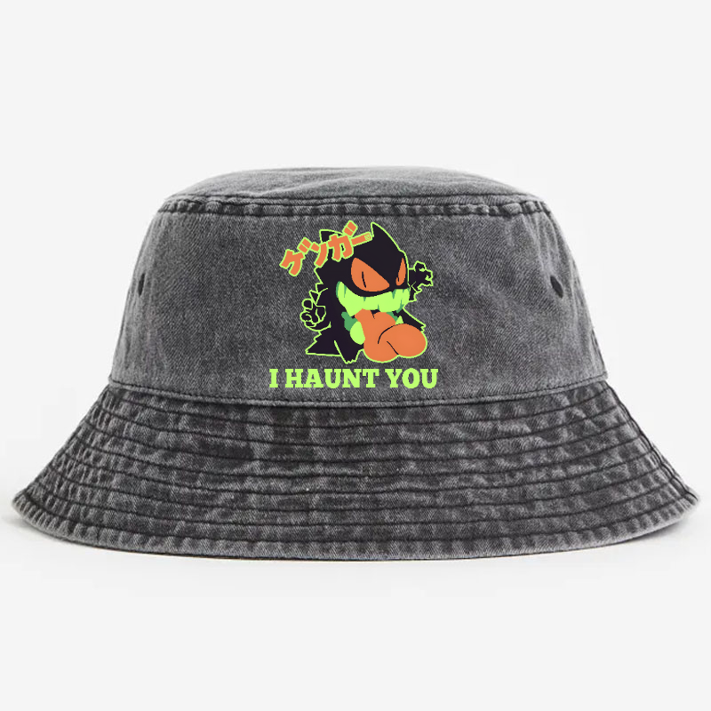 Gengar Vintage 100% Cotton Bucket Hat