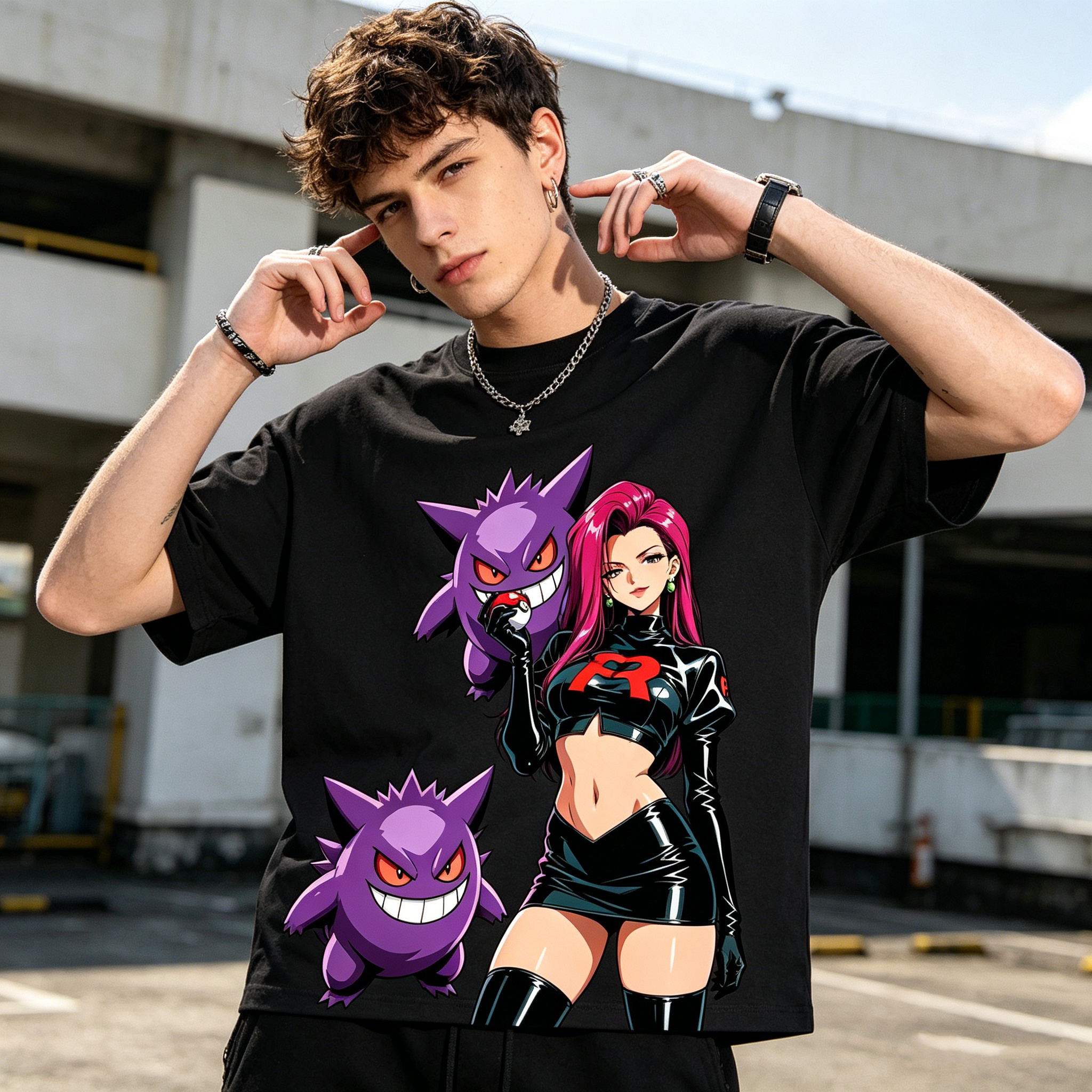 Team Rocket Jessie Japanese Style Classic Tee