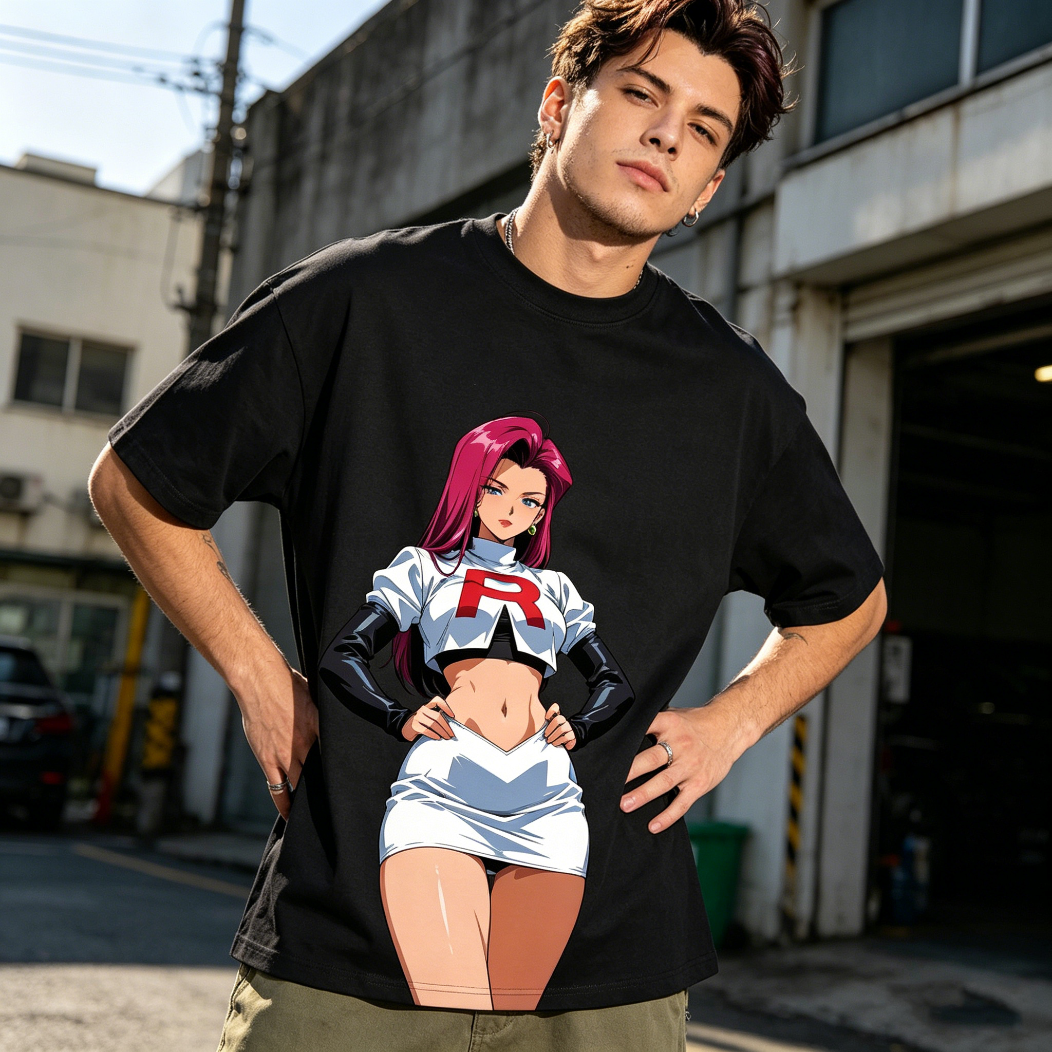 Team Rocket Jessie Japanese Style Classic Tee