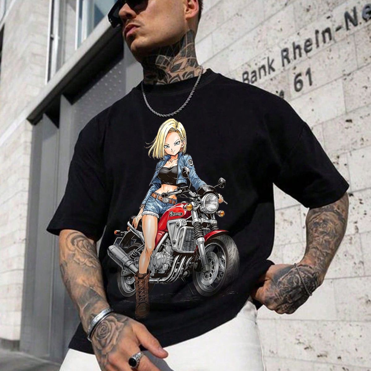 Android 18 Japanese Style Classic Tee
