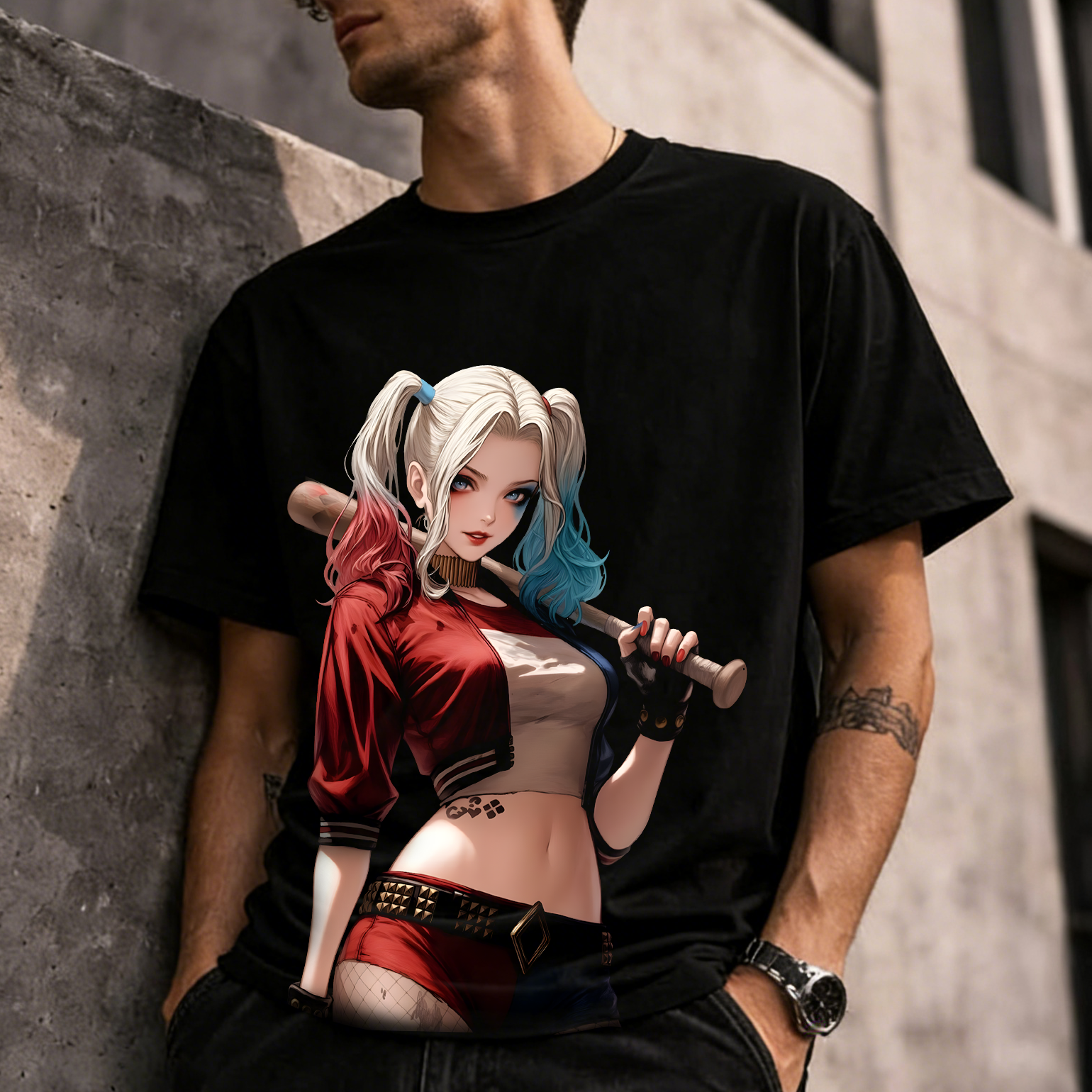 Harley Quinn Japanese Style Classic Tee