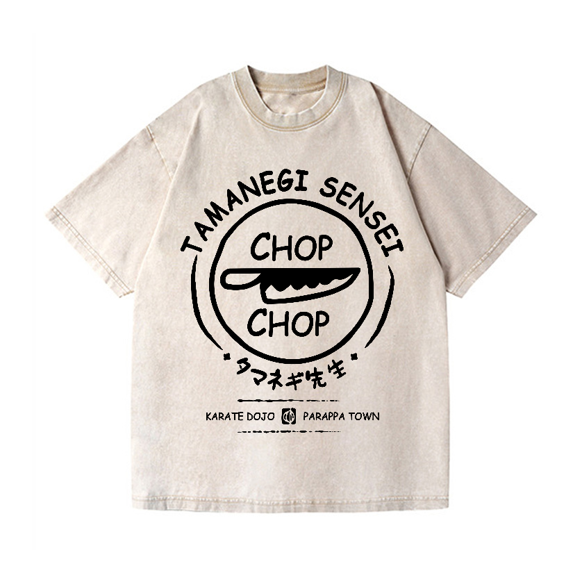 PaRappa the Rapper Vintage Wash Japanese Design T-Shirt