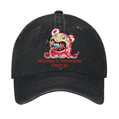 TM Sunflower Octopus Tokyo Japan Vintage Cotton Cap