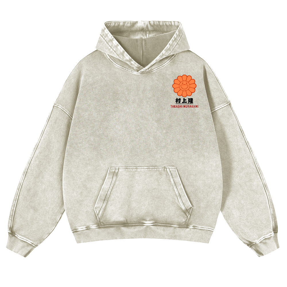 TM Vintage Washed Cotton Back Art Hoodie