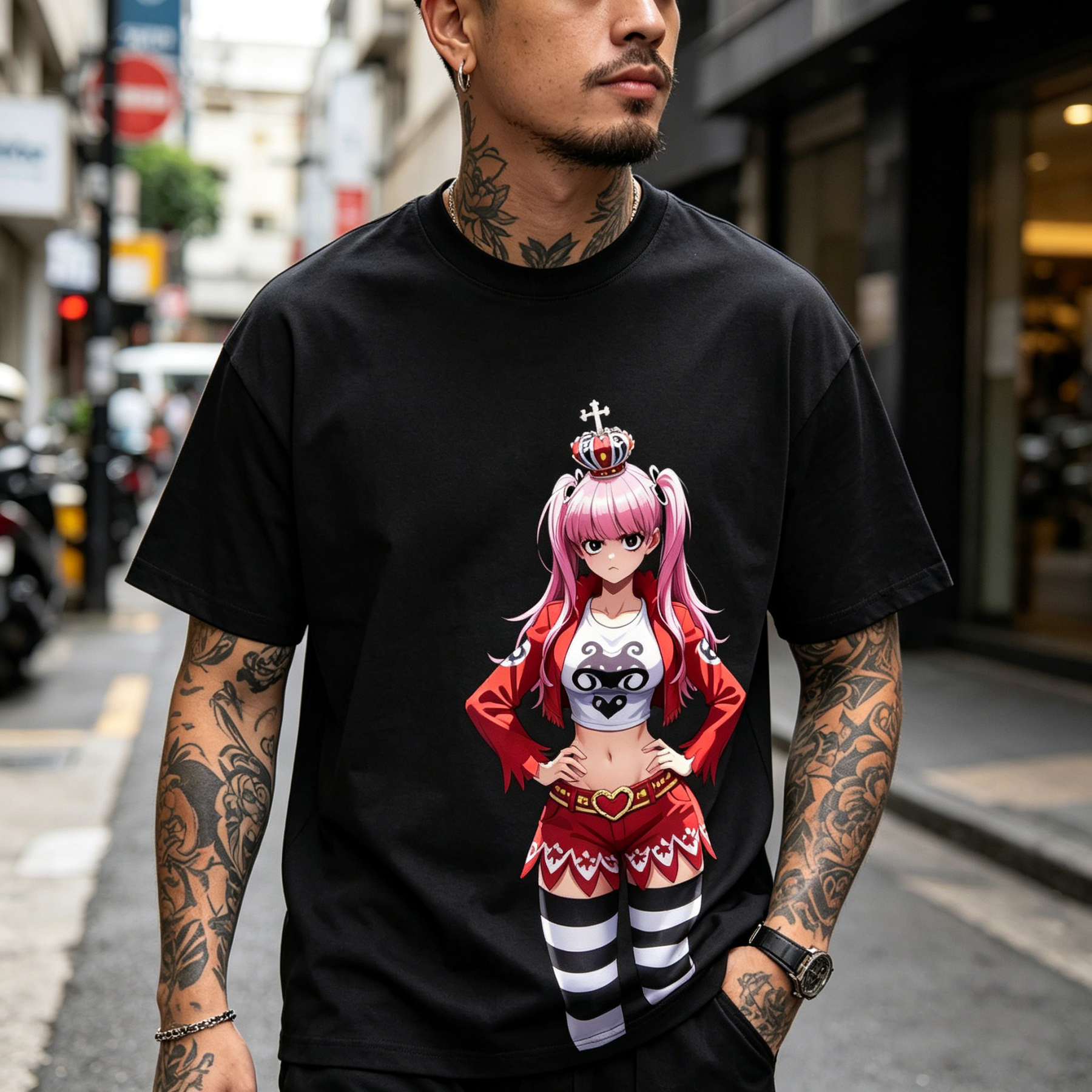 One Piece Perona Japanese Style Classic Tee