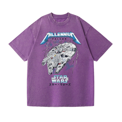 Star Wars Vintage Wash Japanese Design T-Shirt