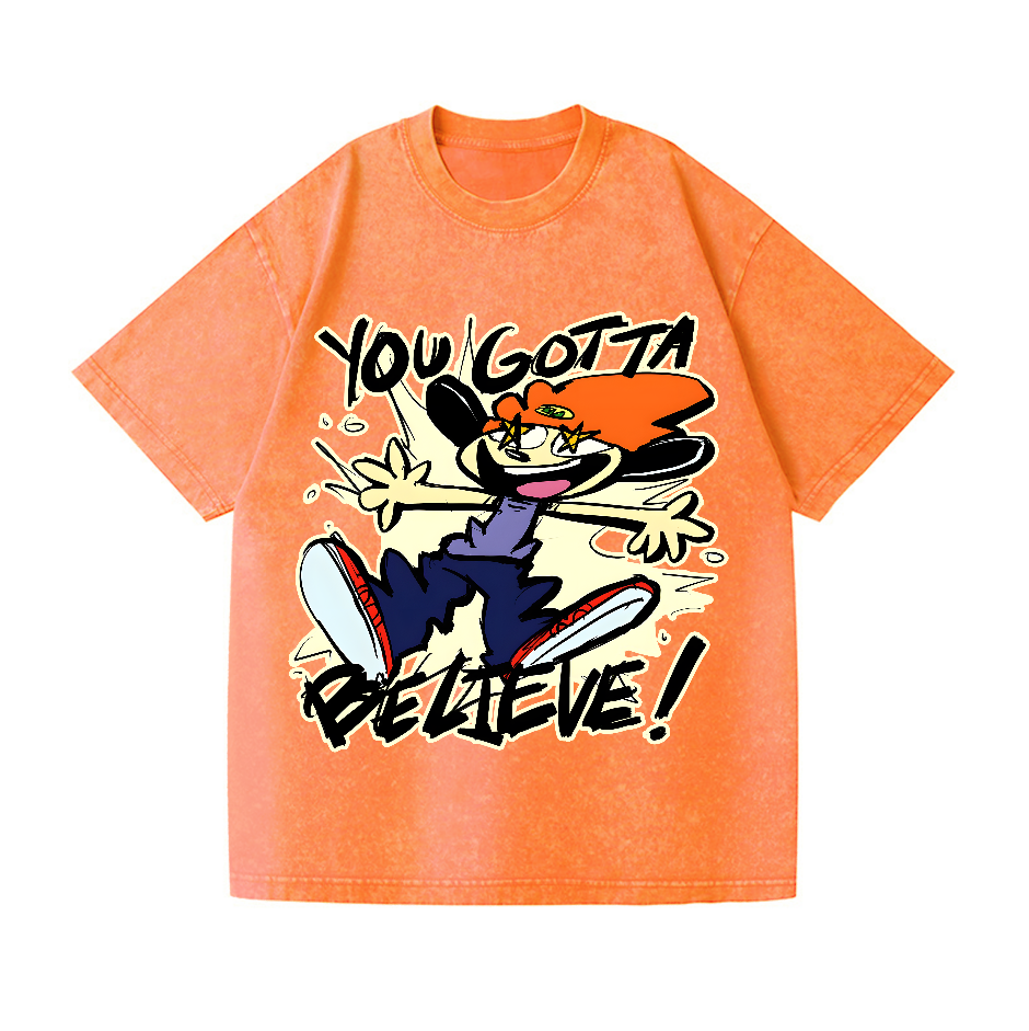 PaRappa the Rapper Vintage Wash Japanese Design T-Shirt