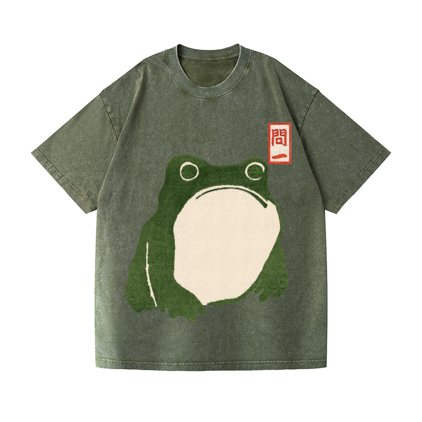 Vintage Wash Japanese Design T-Shirt