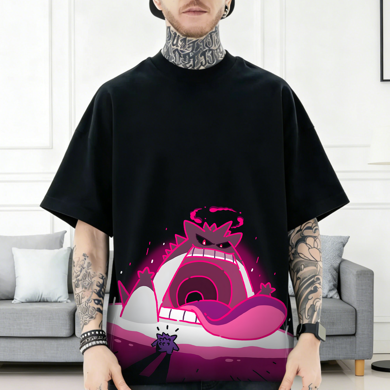 Gengar Japanese Style Classic Tee