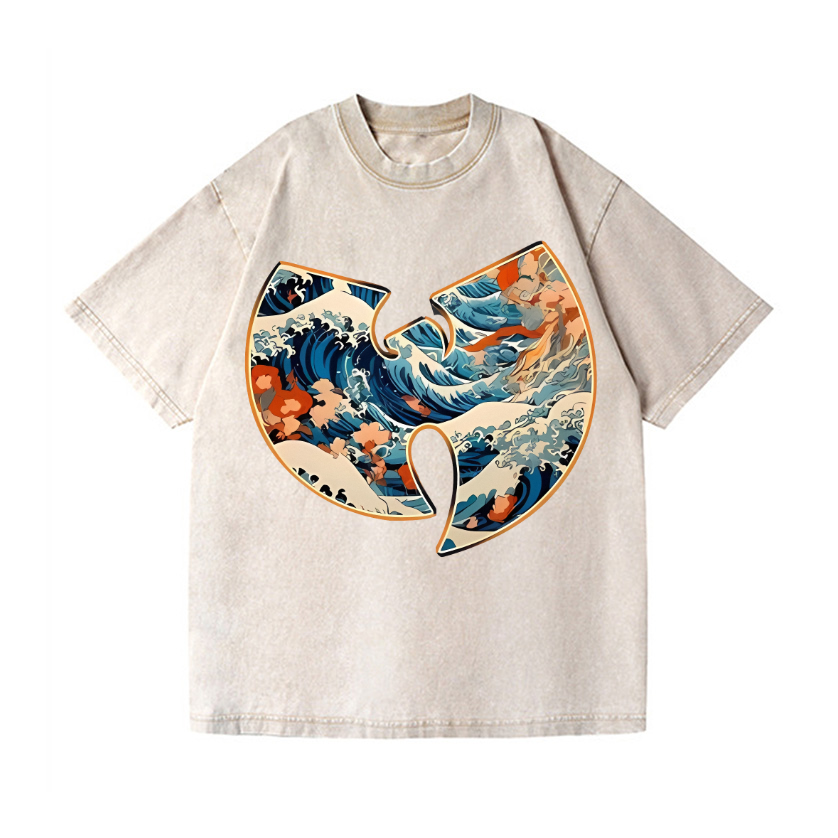 Vintage Wash Japanese Design T-Shirt