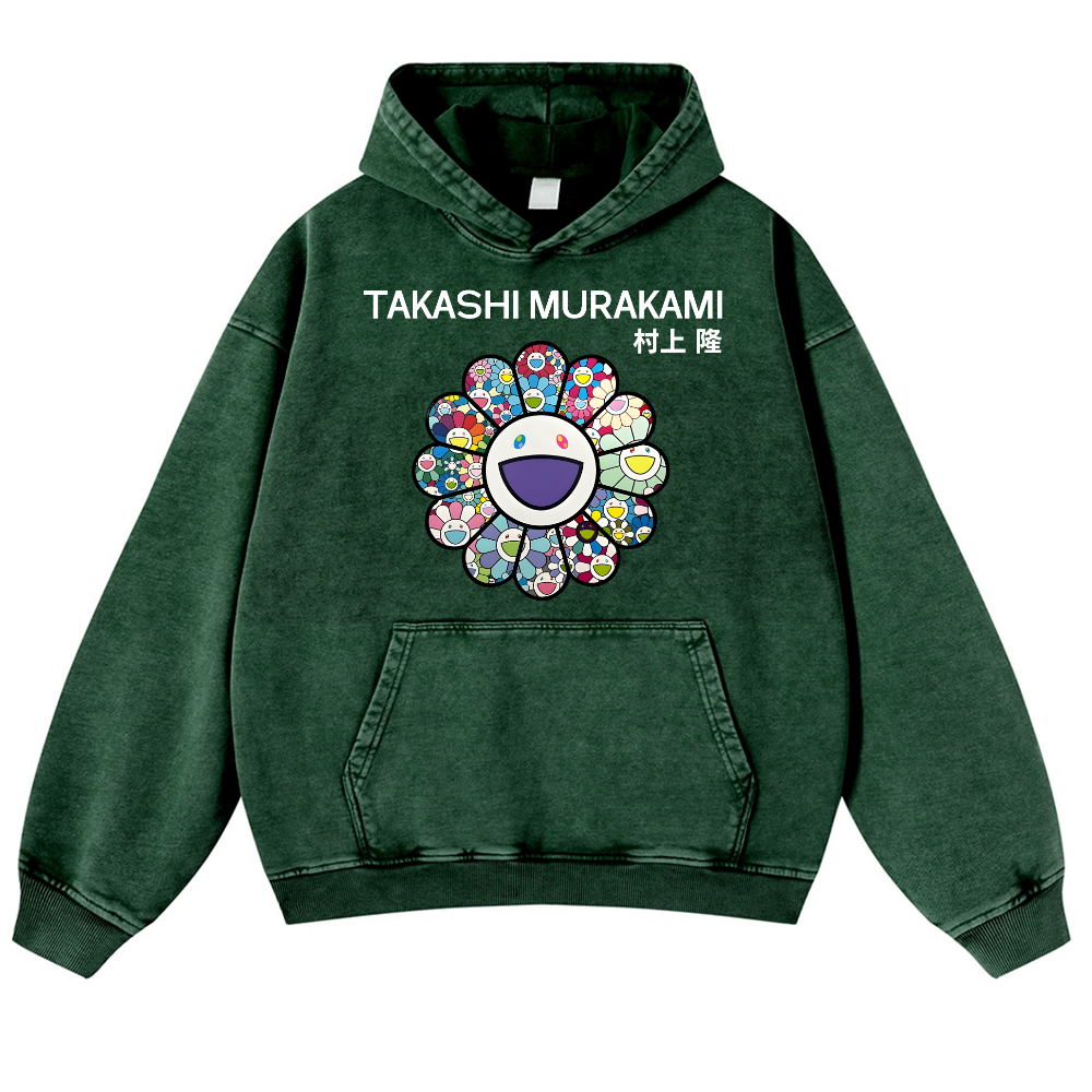 TM Vintage Washed Thick Cotton Hoodie
