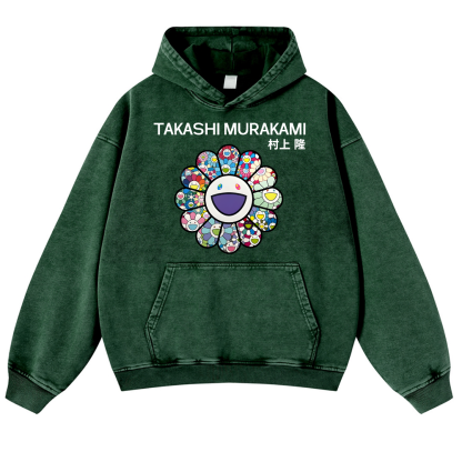 TM Vintage Washed Thick Cotton Hoodie