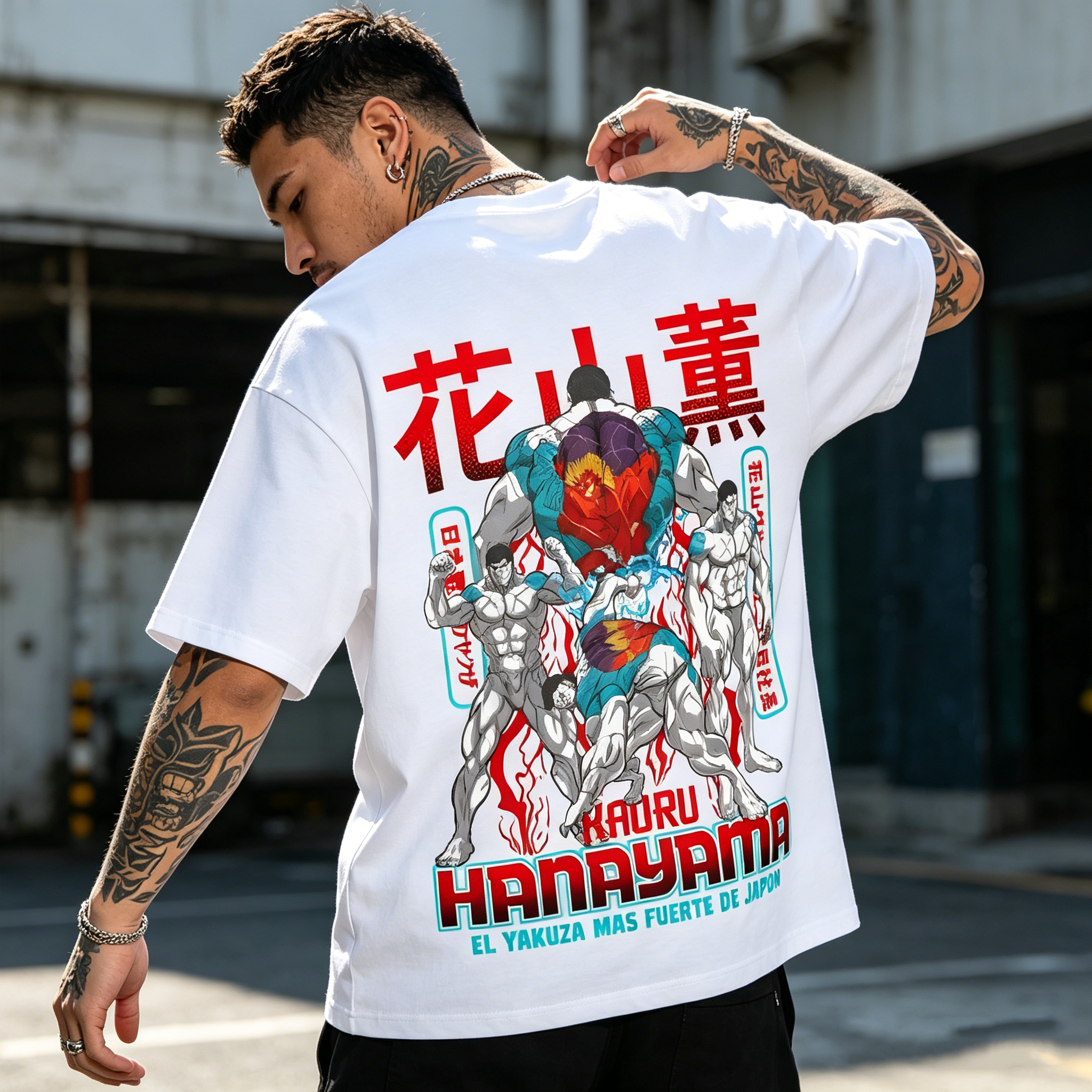 Kaoru Hanayama Back Art Cotton Tee