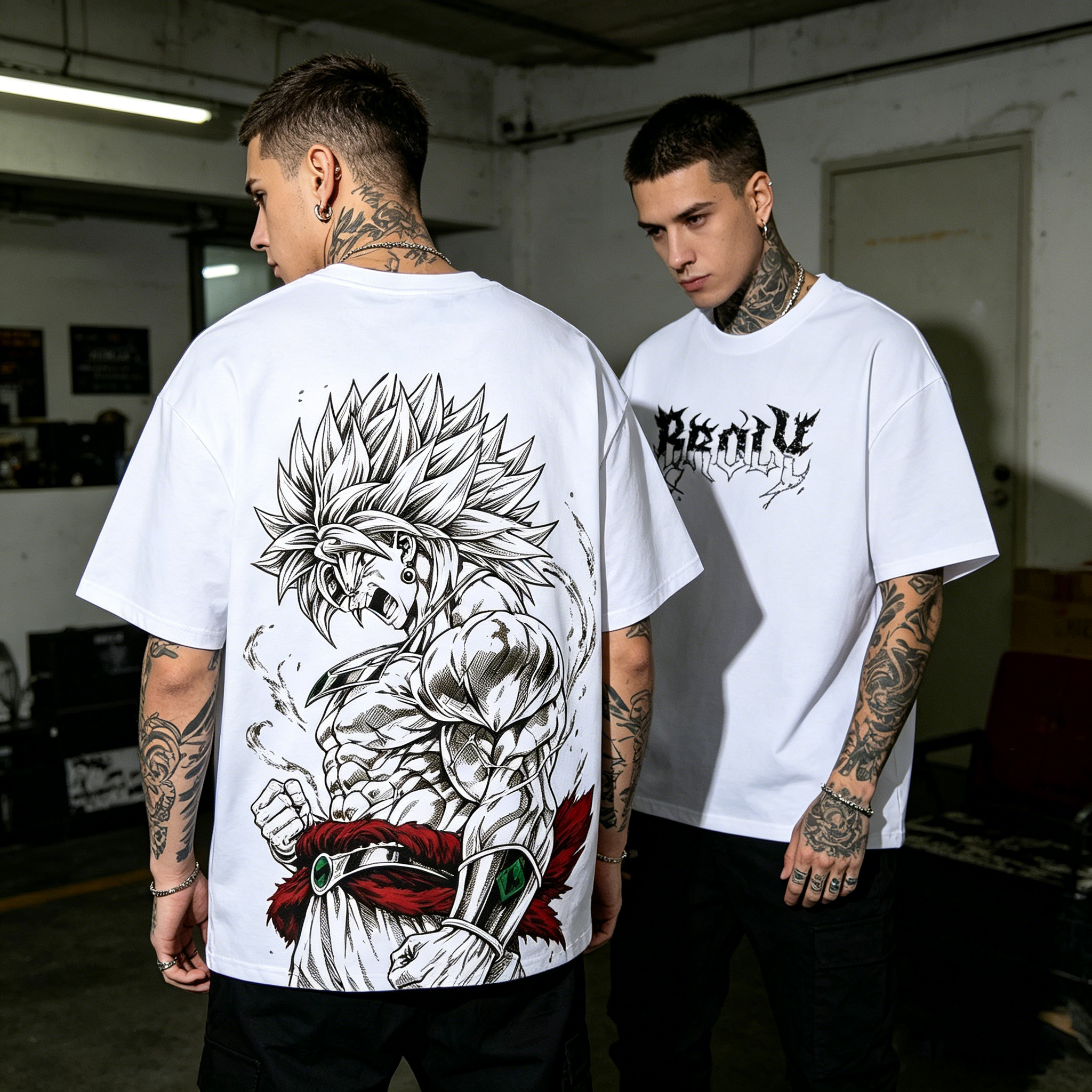 Dragon Ball Broly Back Art Cotton Tee