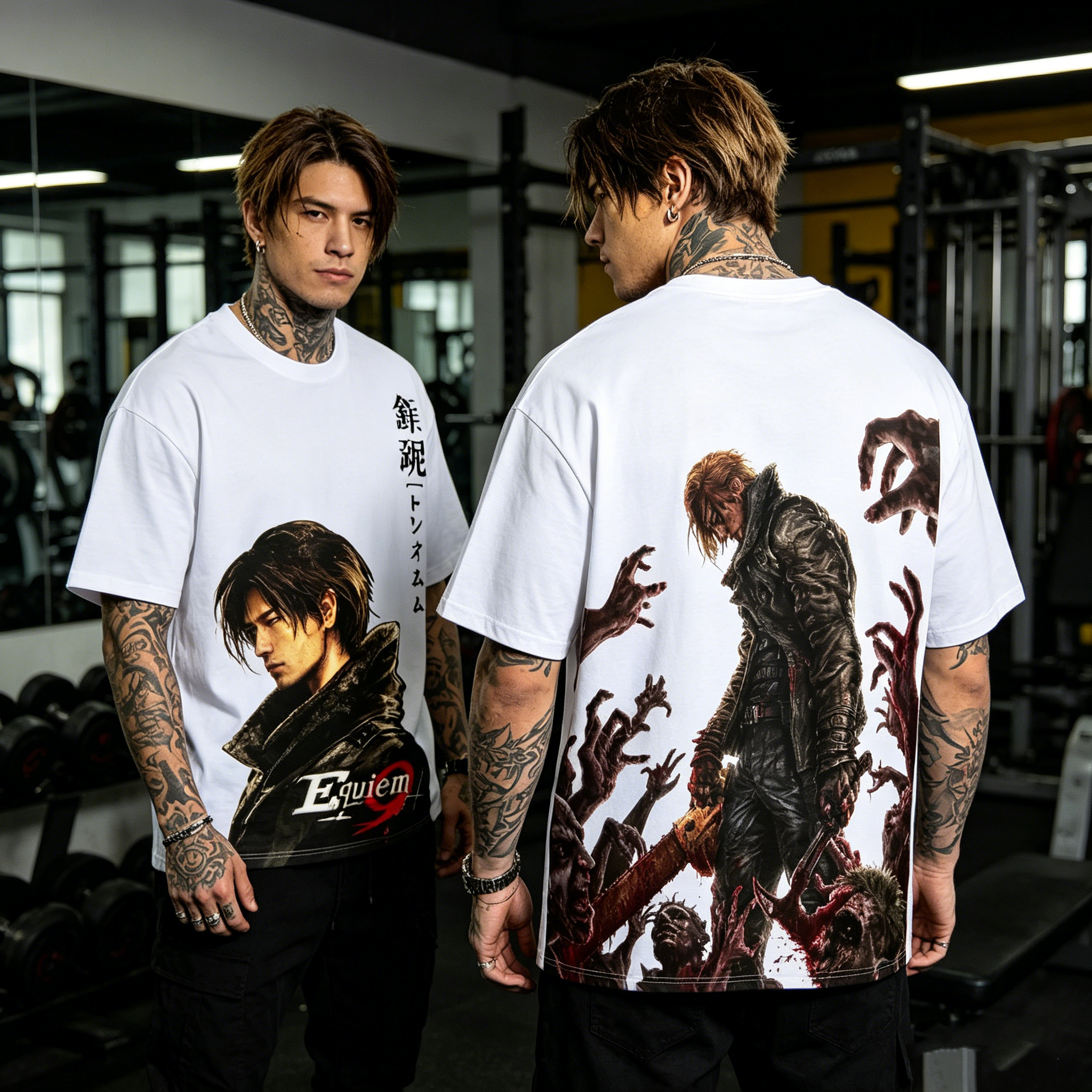 Resident Evil Back Art Cotton Tee