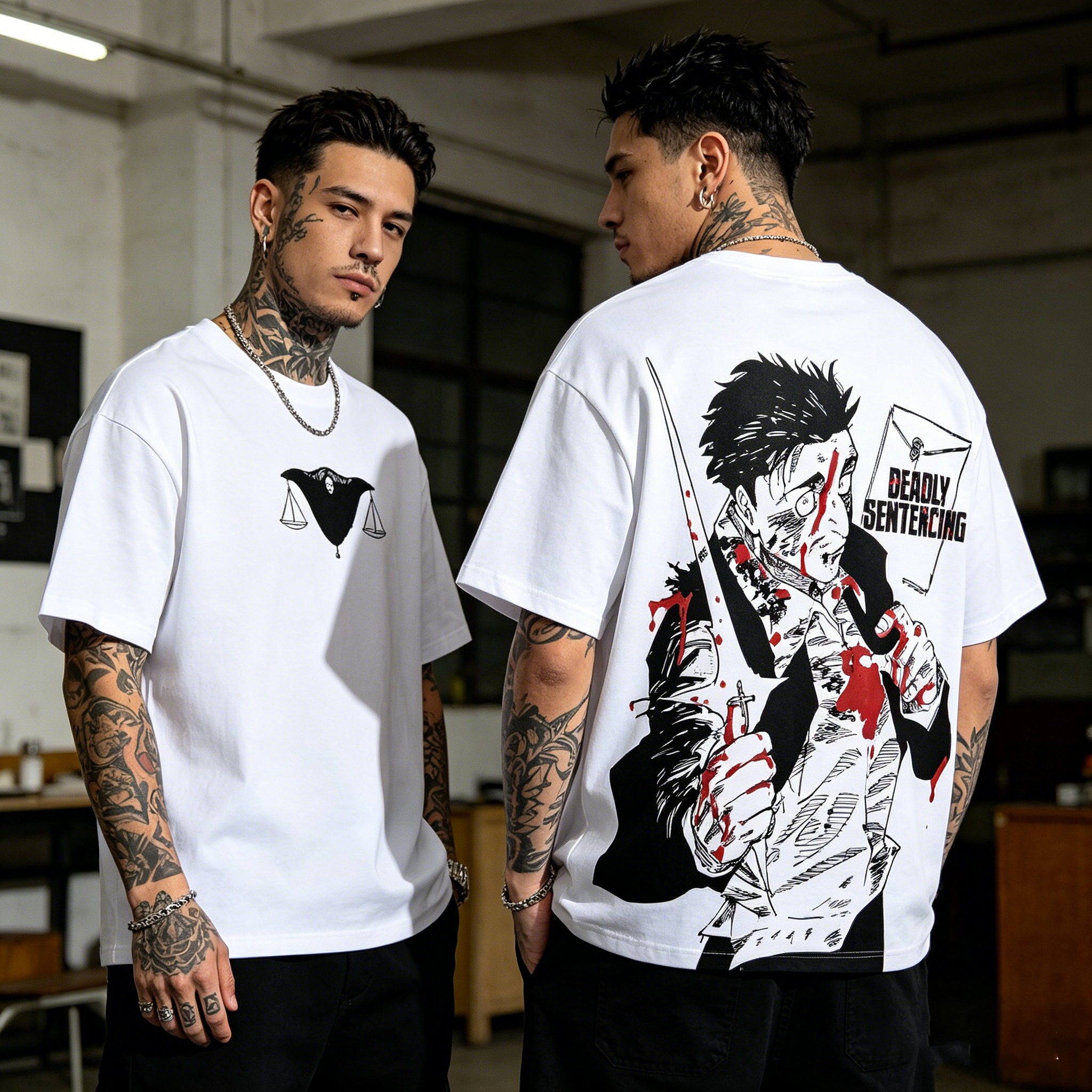 Jujutsu Kaisen Back Art Cotton Tee