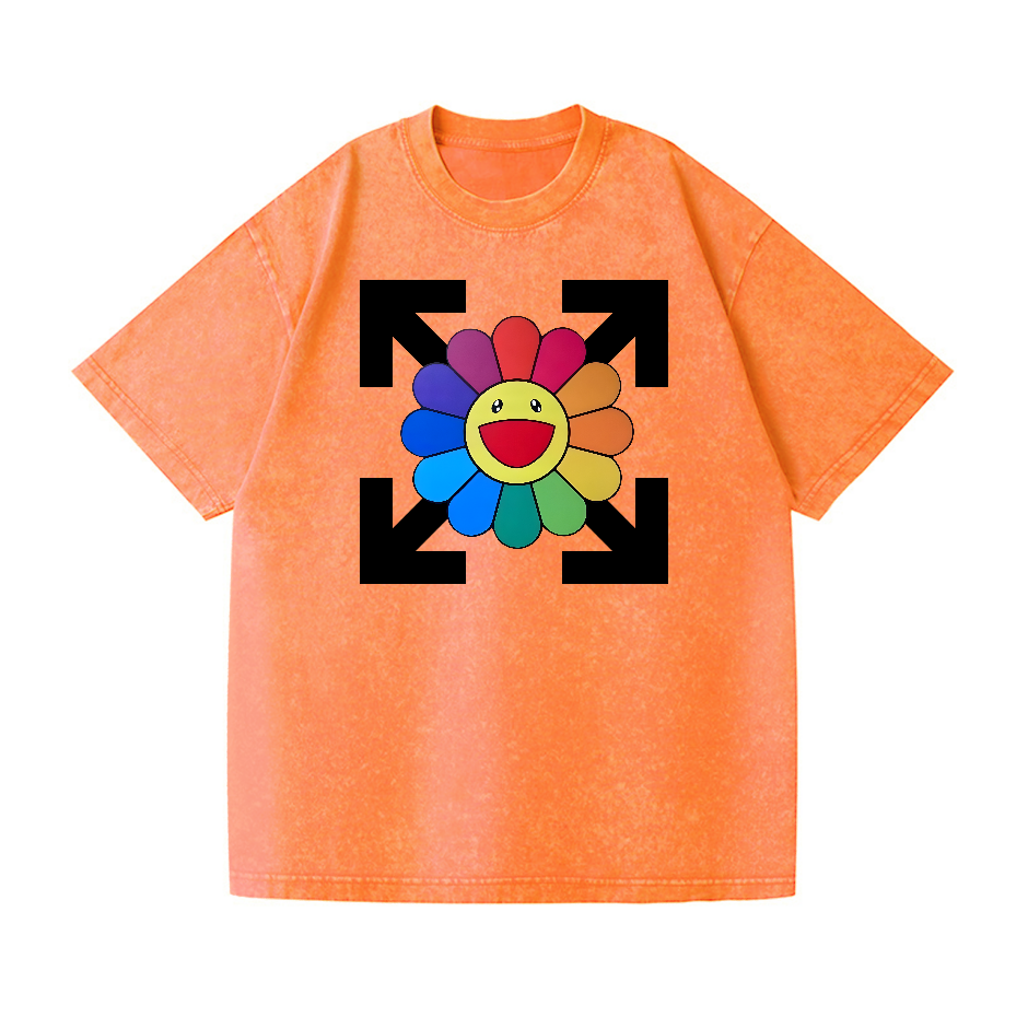 Sunflower TM Vintage Wash Japanese Design T-Shirt