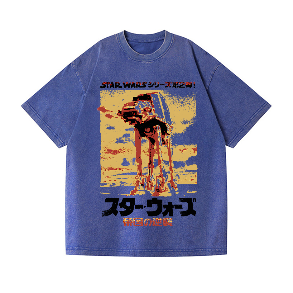 Star Wars Vintage Wash Japanese Design T-Shirt