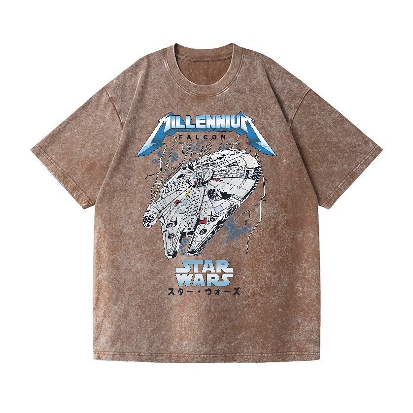 Star Wars Vintage Wash Japanese Design T-Shirt