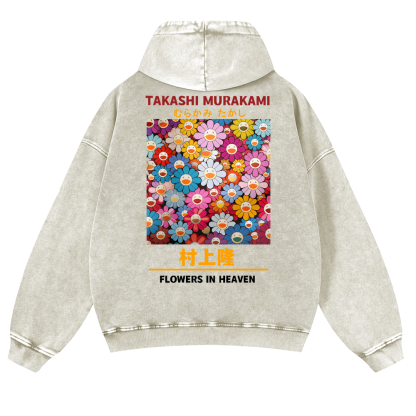 TM Vintage Washed Cotton Back Art Hoodie