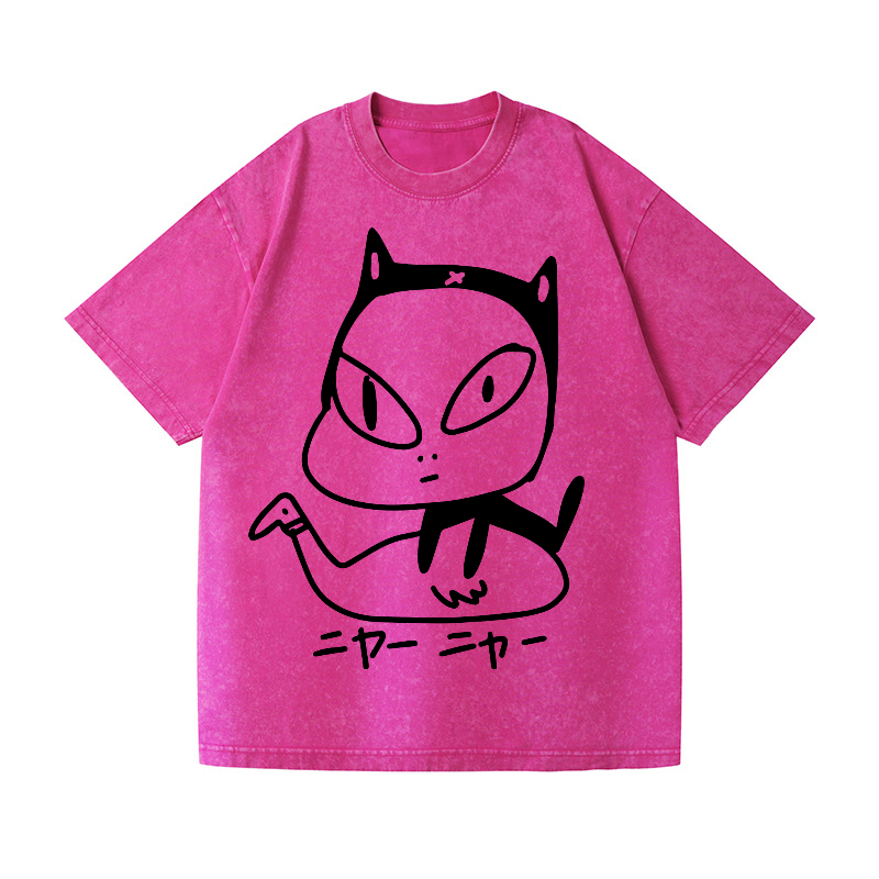 Nara Yoshitomo Vintage Wash Japanese Design T-Shirt