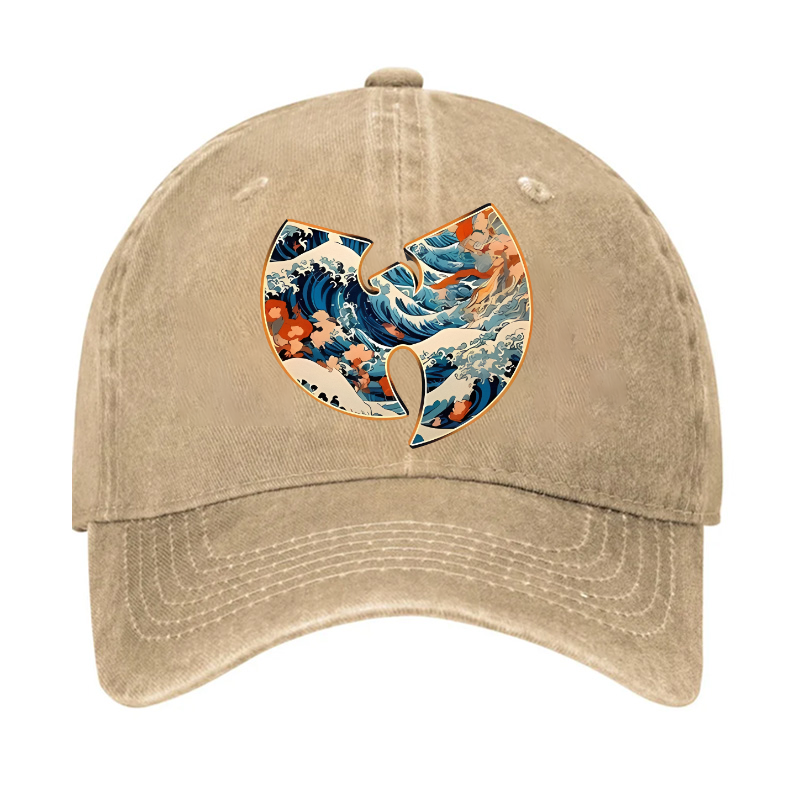 The Great Wave Katsushika Hokusai Vintage Cotton Cap