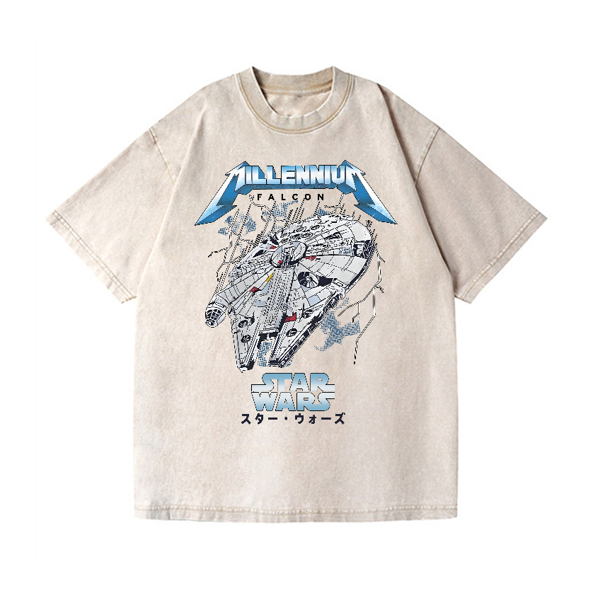 Star Wars Vintage Wash Japanese Design T-Shirt