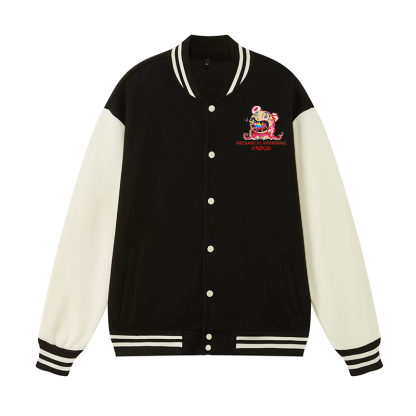 TM Sunflower Octopus Tokyo Japan Vintage Cotton Varsity Jacket