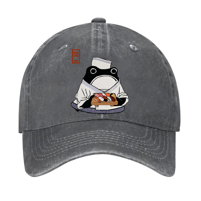 Sushi Matsumoto Hoji Frog Vintage Cotton Cap