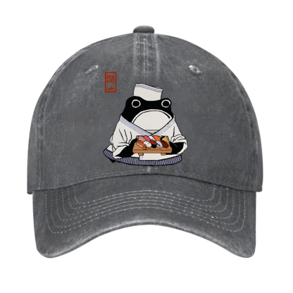 Sushi Matsumoto Hoji Frog Vintage Cotton Cap