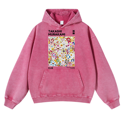 Sunflower TM Vintage Washed Thick Cotton Hoodie