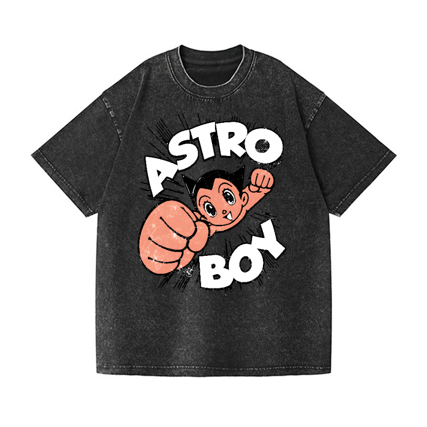 Astro Boy Vintage Wash Japanese Design T-Shirt