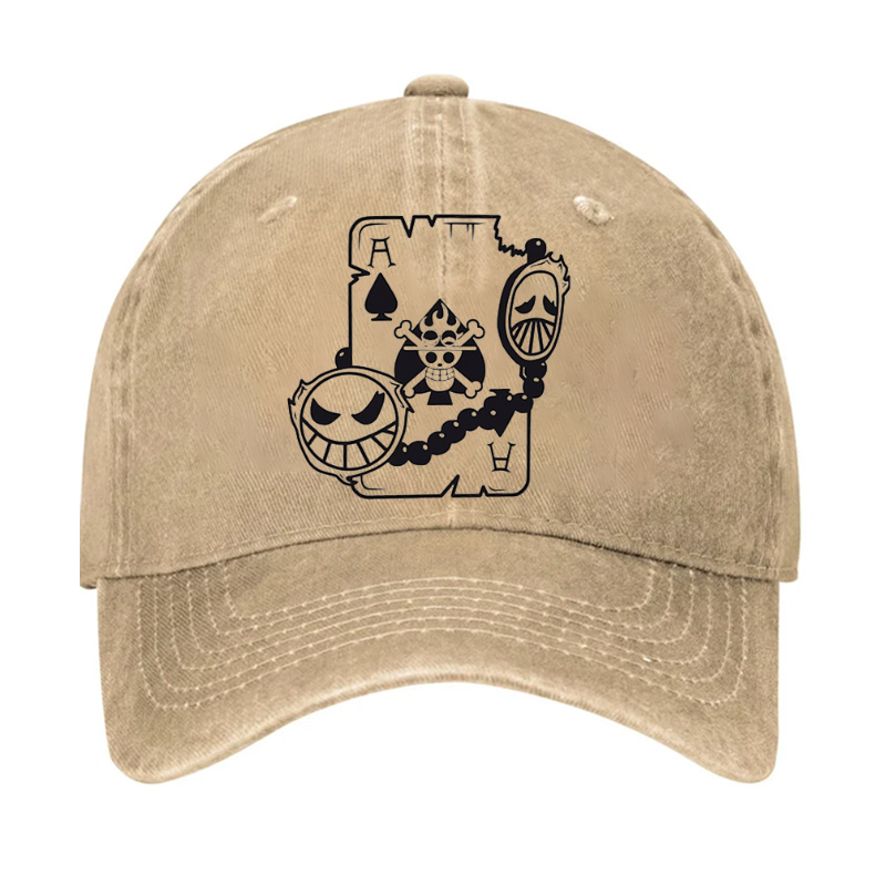 OP Skull Vintage Cotton Cap