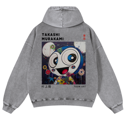TM Vintage Washed Cotton Back Art Hoodie