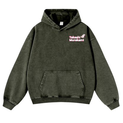 TM Vintage Washed Cotton Back Art Hoodie