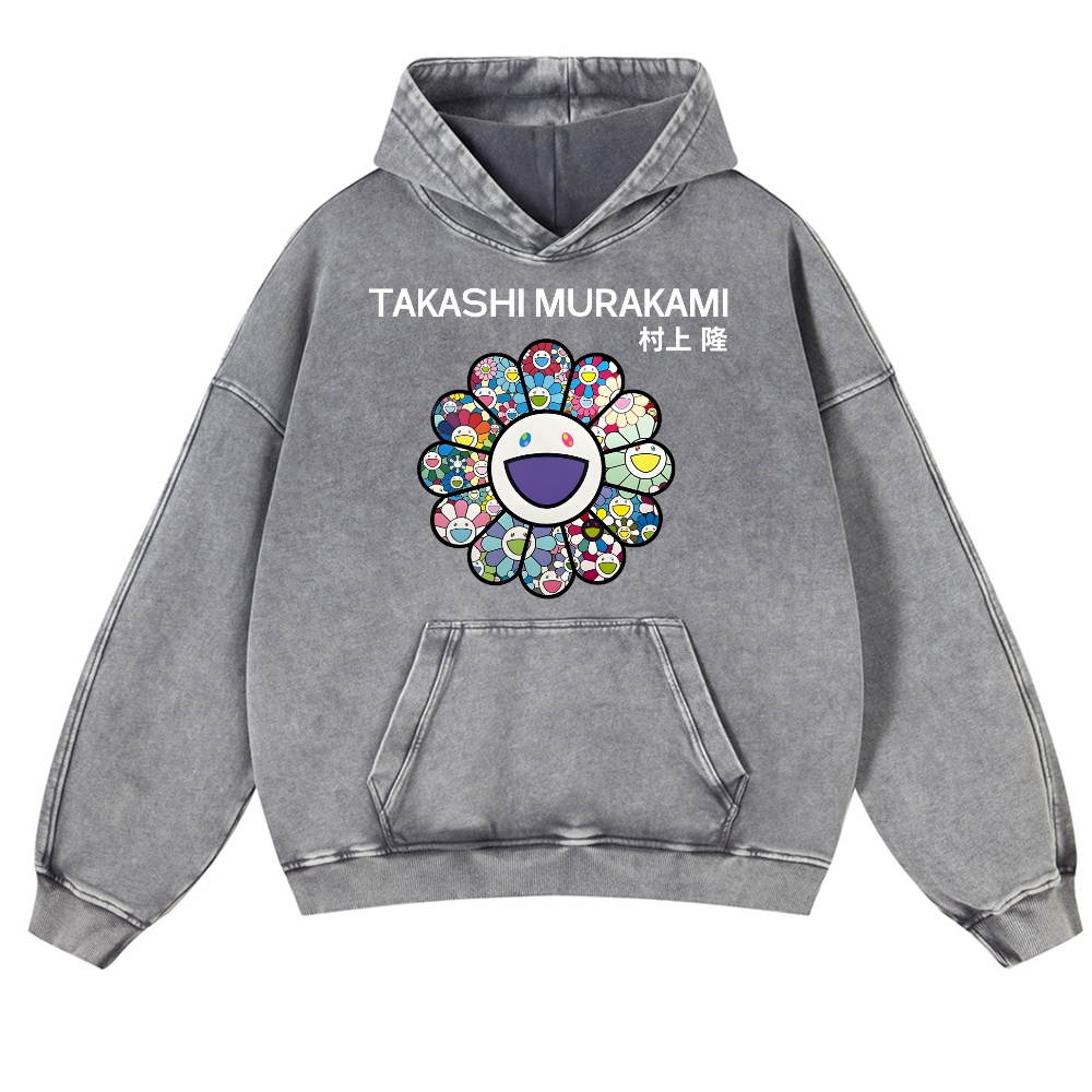TM Vintage Washed Thick Cotton Hoodie