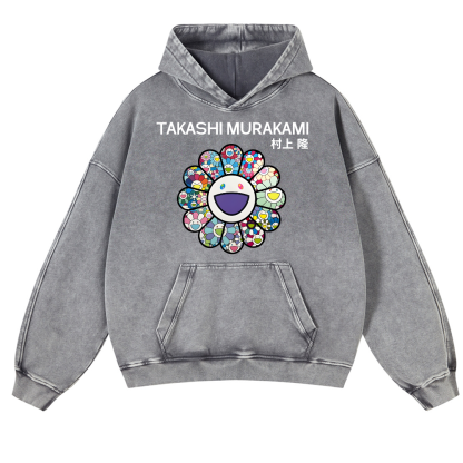 TM Vintage Washed Thick Cotton Hoodie
