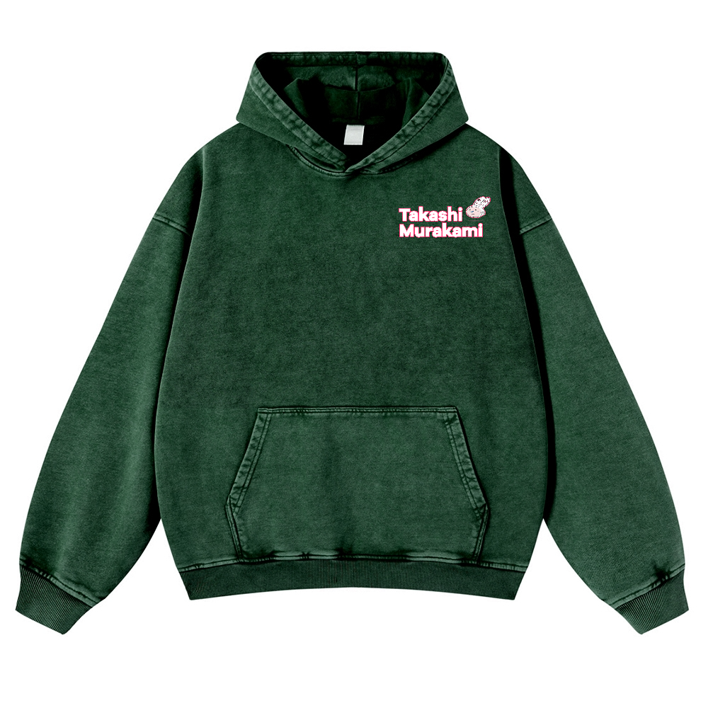 TM Vintage Washed Cotton Back Art Hoodie