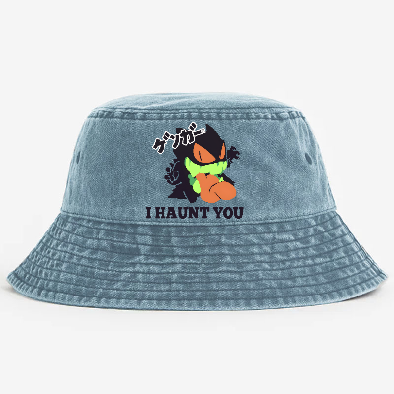 Gengar Vintage 100% Cotton Bucket Hat