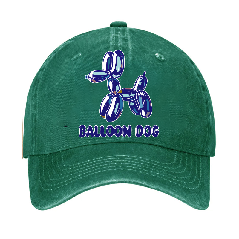 Koons Balloon Dog Vintage Cotton Cap