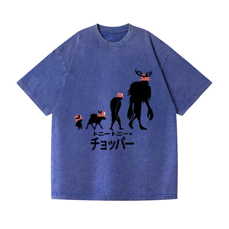 Tony Tony Chopper Vintage Wash Japanese Design T-Shirt