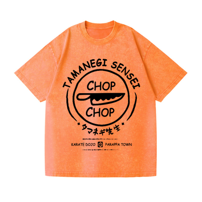 PaRappa the Rapper Vintage Wash Japanese Design T-Shirt