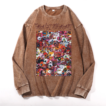 Sunflower TM Vintage Cotton Wash Crewneck Sweatshirt