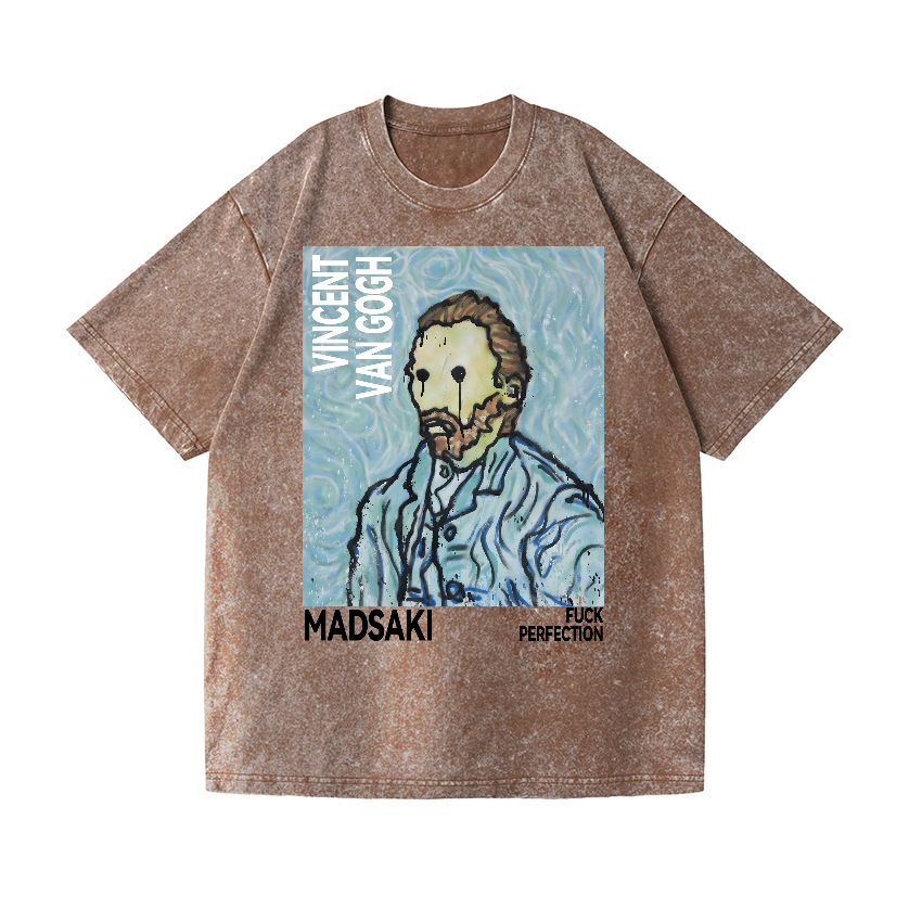 Madsaki Fuck Perfection Vintage Wash Japanese Design T-Shirt