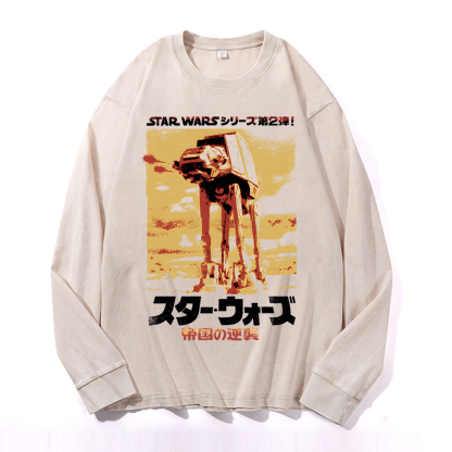 Star Wars Vintage Cotton Wash Long-sleeve T-shirt