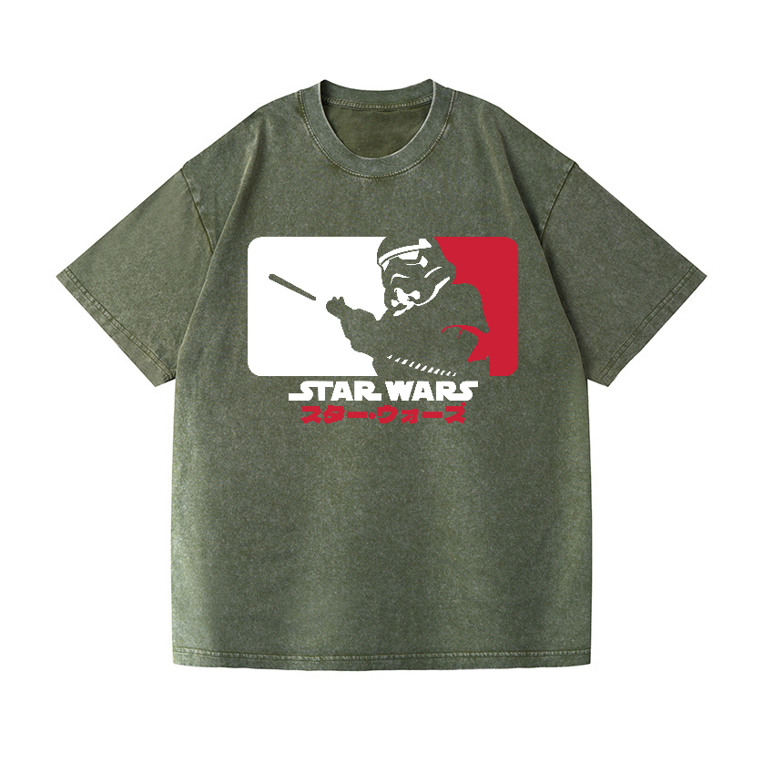 Star Wars Vintage Wash Japanese Design T-Shirt