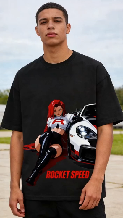 Rocket Girl Japanese Style Classic Tee